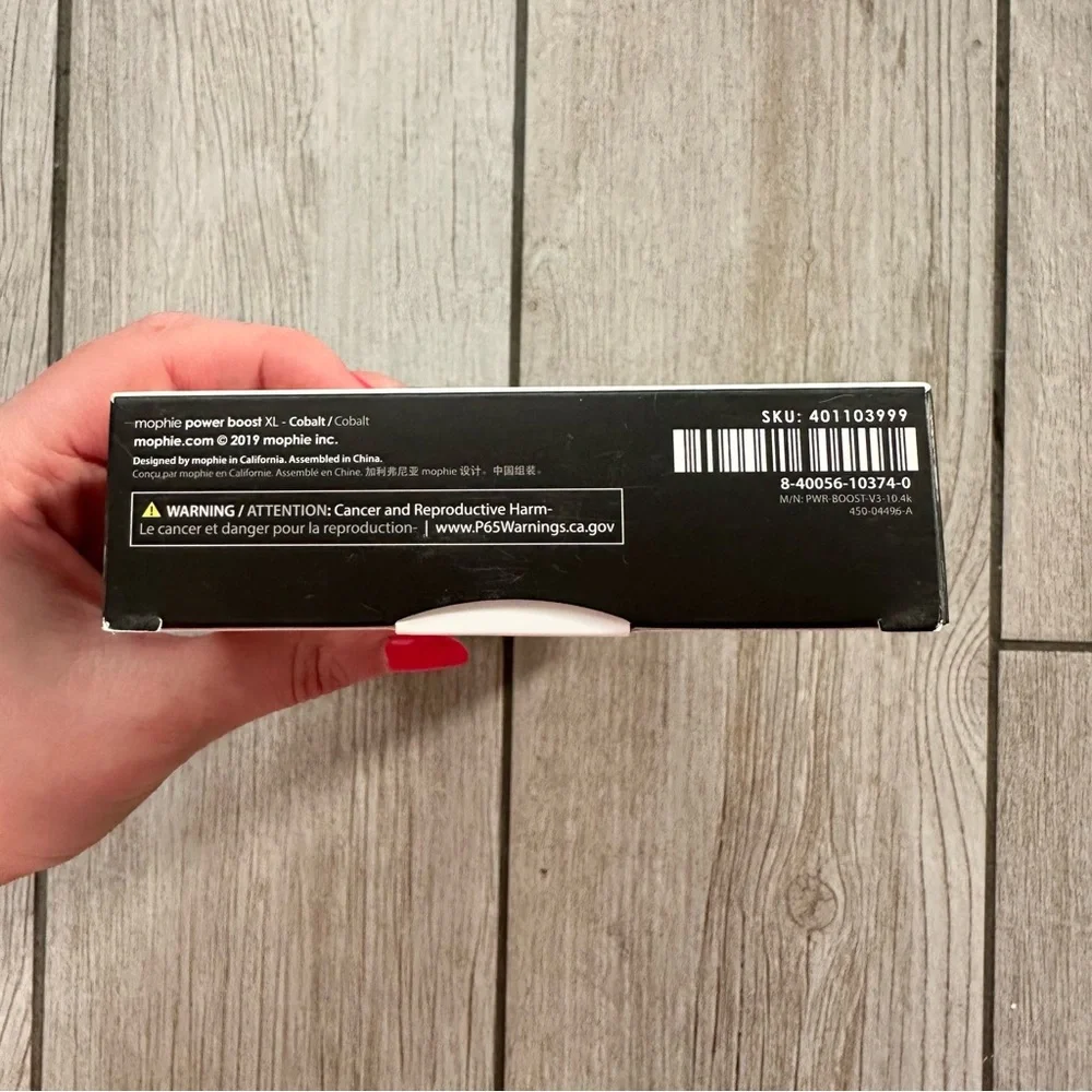 mophie Power Boost XL 10,400 mAh Portable Battery - Blue